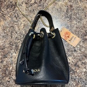 Anna Paola leather purse